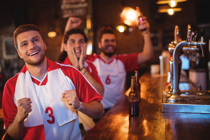 Fußballwetten im Pub